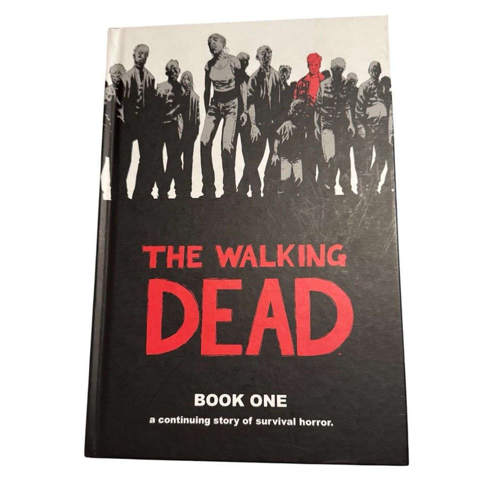 The Walking Dead Book One - Black and Red Cover